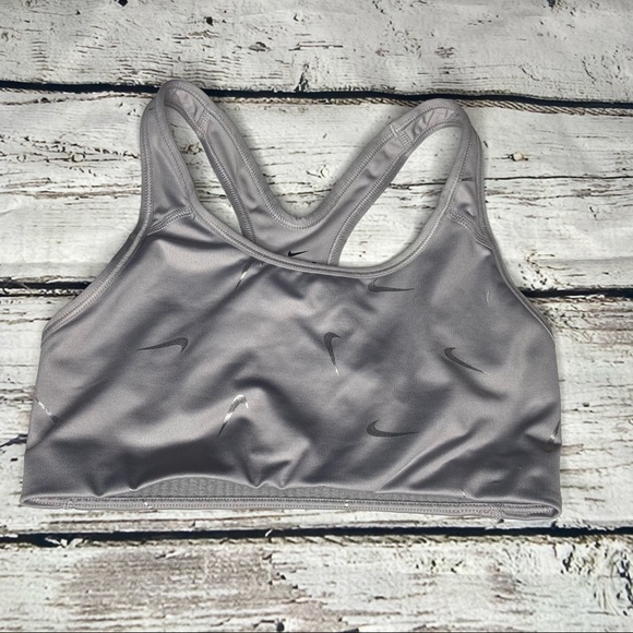 Nike Dri-Fit Sport Bra with Swoosh Size S - Picture 1 of 6